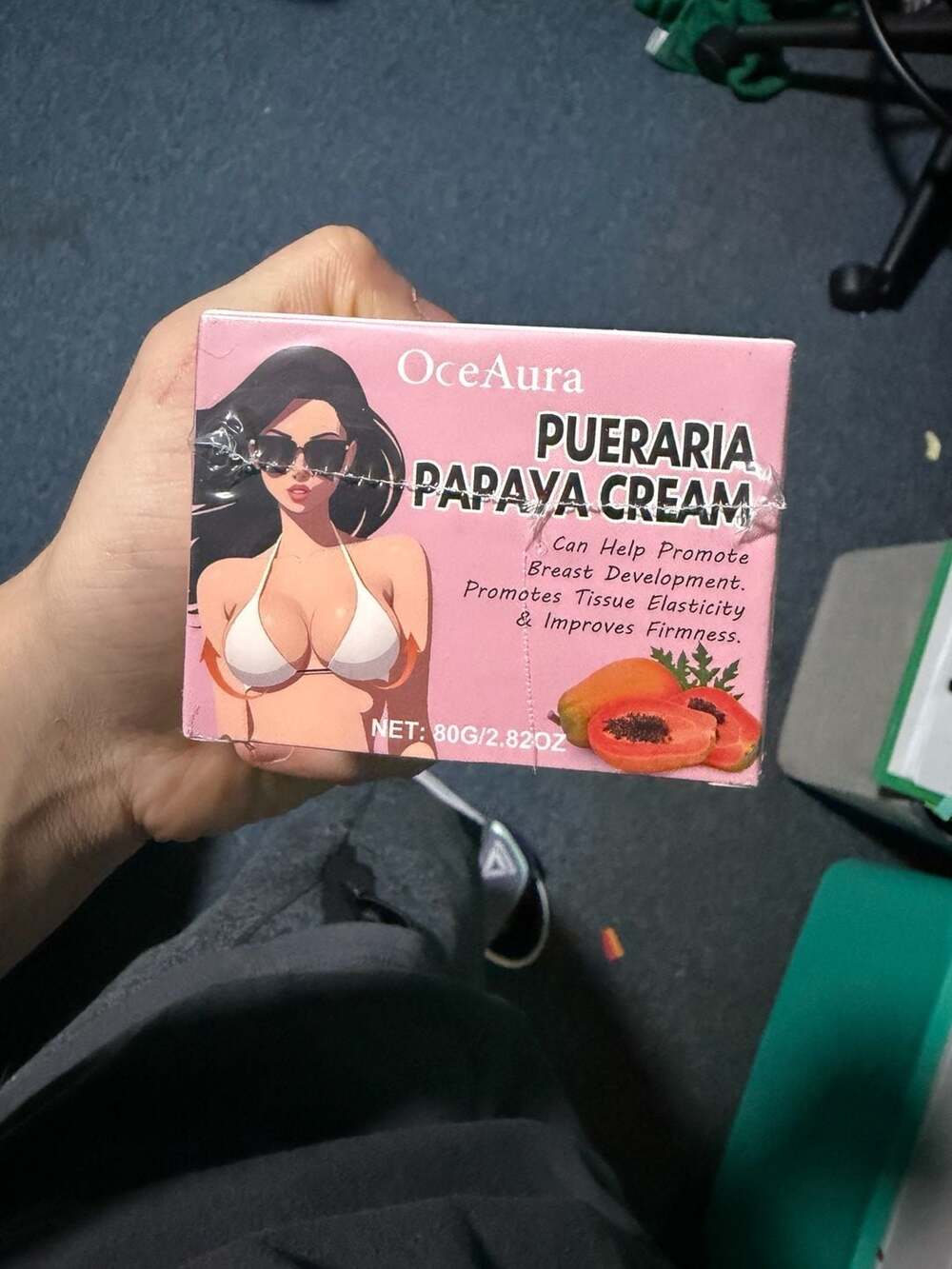 #253 Oceaura Pueraria Papaya Breast Enhancement and Firming Cream 80g